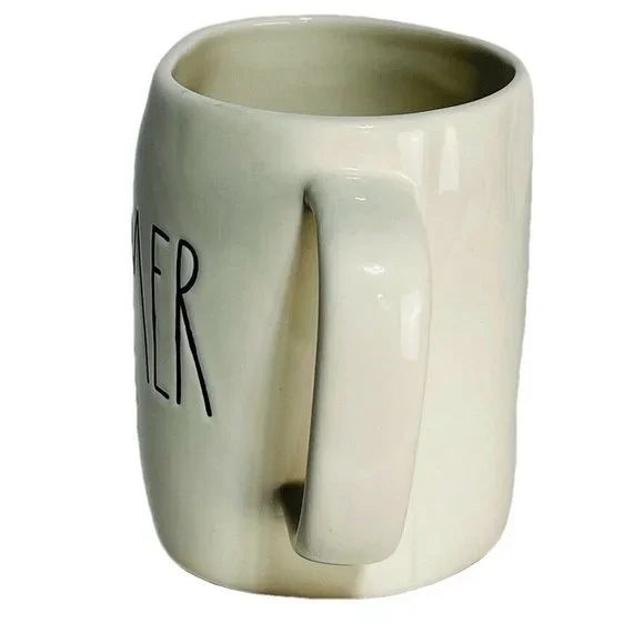 RAE DUNN ARTISAN COLLECTION by MAGENTA "DREAMER" Cup 16 oz Ivory Mug NEW - Picture 2 of 6